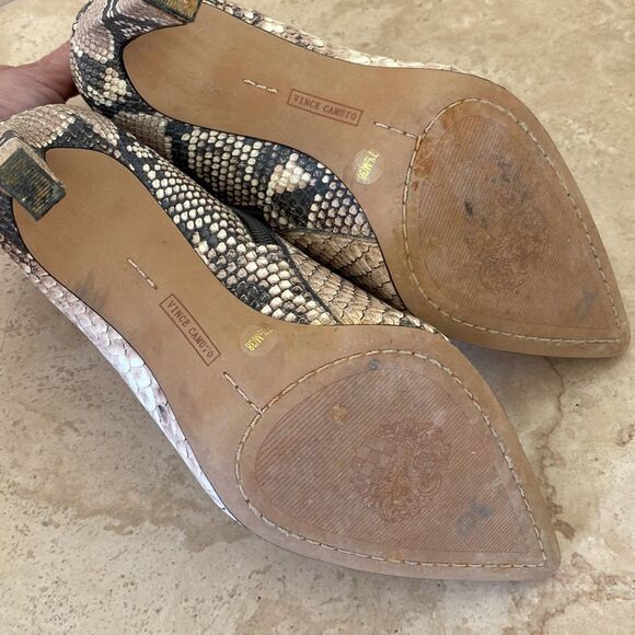 Vince Camuto Snakeskin booties - Picture 6 of 7